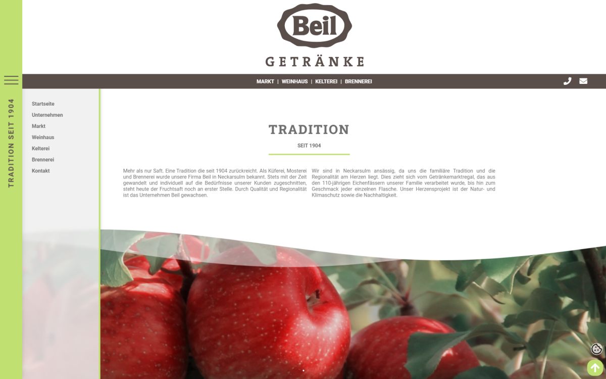 Startseite Beil-Fruchtsaft